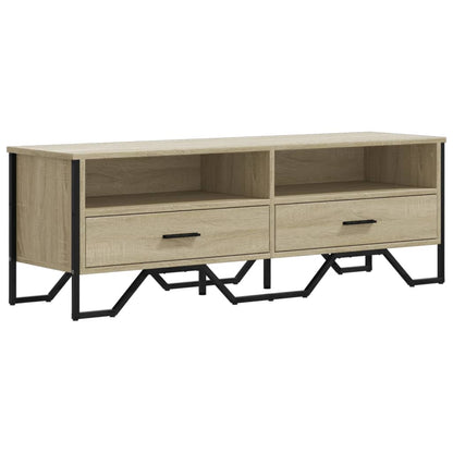 Mobile TV Rovere Sonoma 122x34x41 cm in Legno Multistrato - homemem39