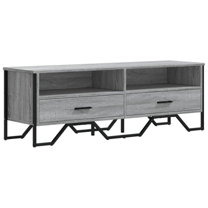 Mobile Porta TV Grigio Sonoma 122x34x41cm in Legno Multistrato - homemem39