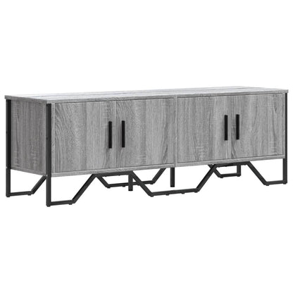 Mobile Porta TV Grigio Sonoma 122x34x41cm in Legno Multistrato