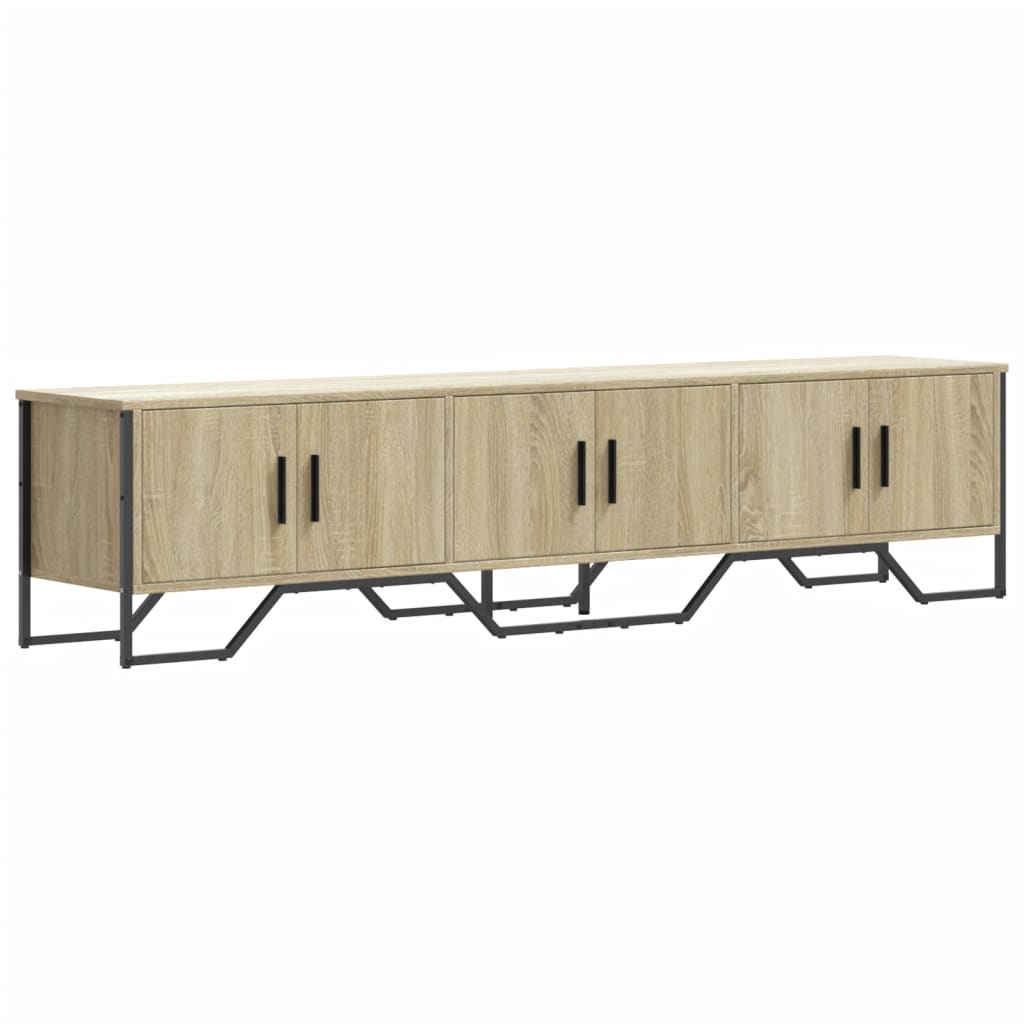 Mobile Porta TV Rovere Sonoma 180x34x41 cm Legno Multistrato - homemem39