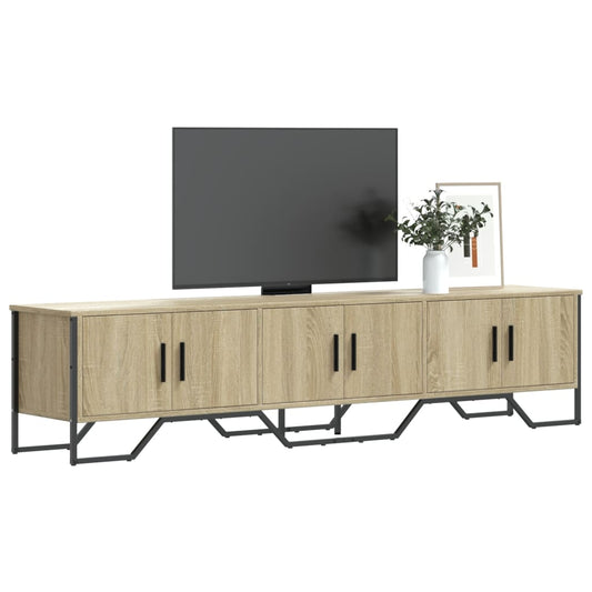 Mobile Porta TV Rovere Sonoma 180x34x41 cm Legno Multistrato - homemem39