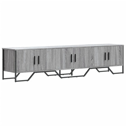 Mobile Porta TV Grigio Sonoma 180x34x41cm in Legno Multistrato | homemem39