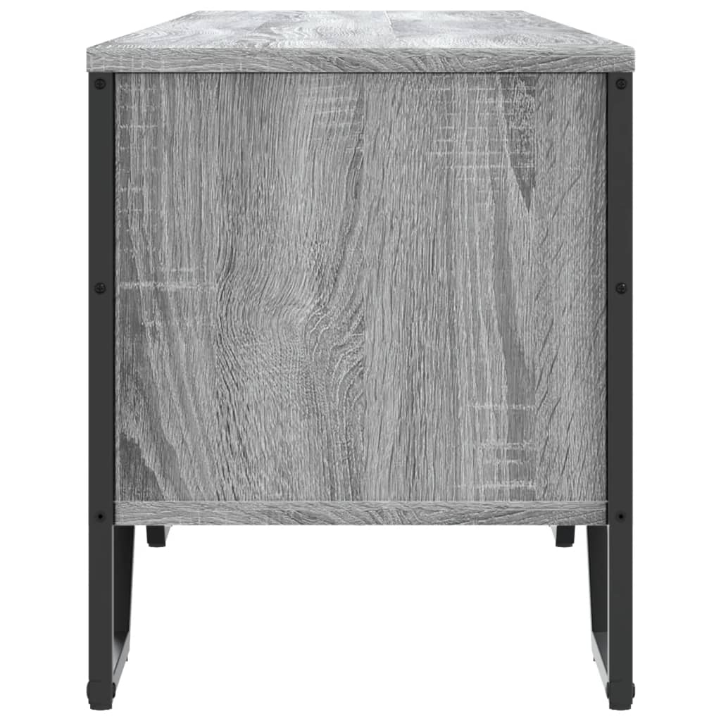 Mobile Porta TV Grigio Sonoma 180x34x41cm in Legno Multistrato - homemem39