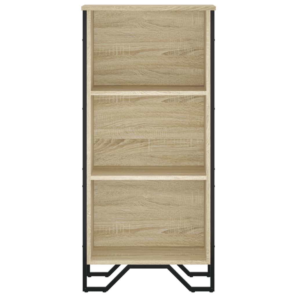 Libreria Rovere Sonoma 50x31x106 cm in Legno Multistrato