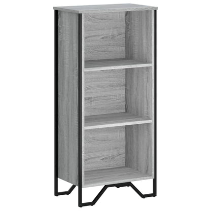 Libreria Grigio Sonoma 50x31x106 cm in Legno Multistrato