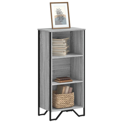 Libreria Grigio Sonoma 50x31x106 cm in Legno Multistrato