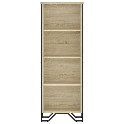 Libreria Rovere Sonoma 50x31x137,5 cm in Truciolato