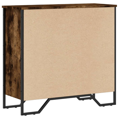 Libreria Rovere Fumo 80x31x74,5 cm in Truciolato