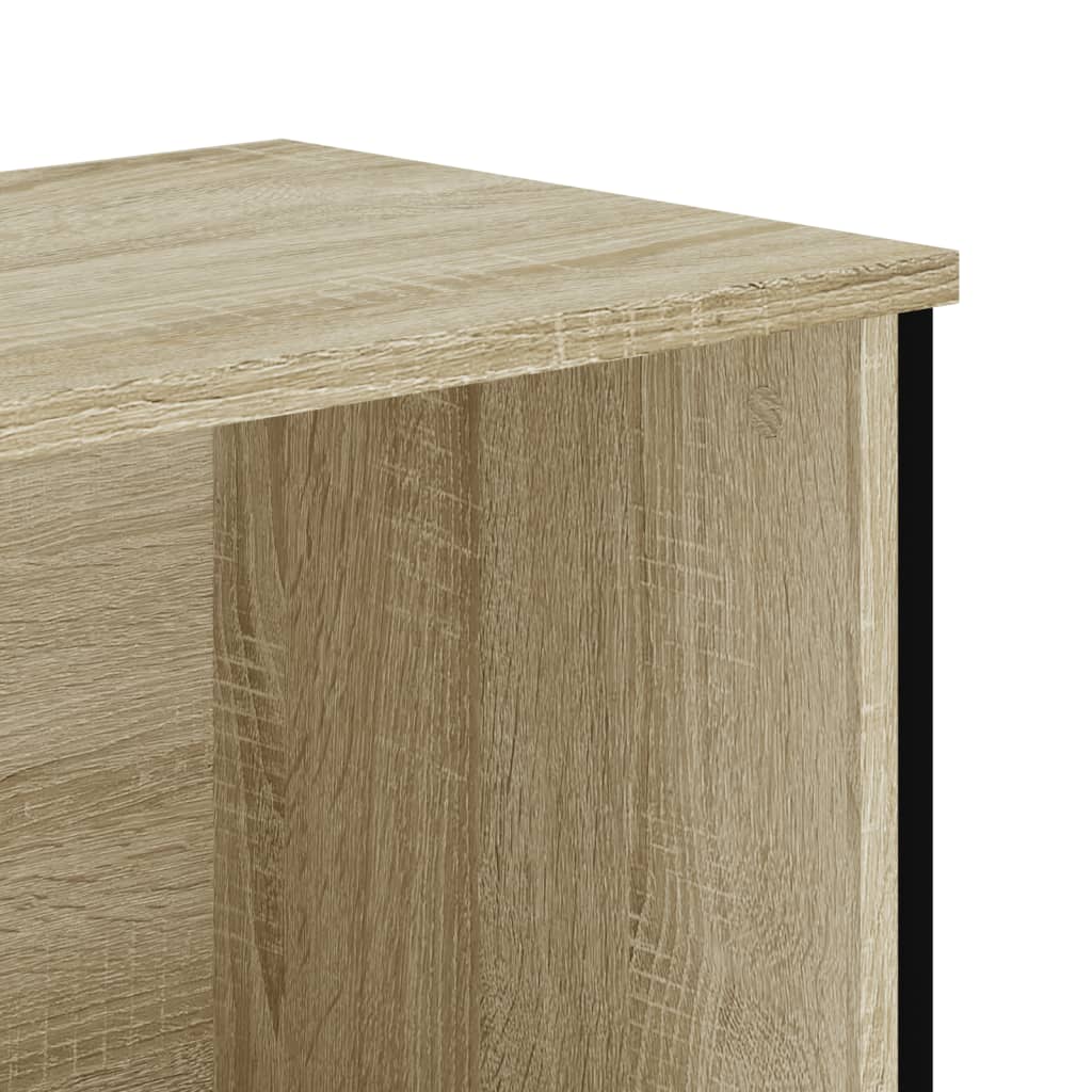 Libreria Rovere Sonoma 80x31x106 cm in Legno Multistrato