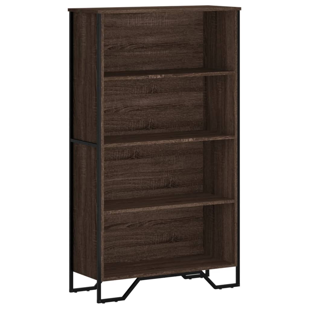 Libreria Rovere Marrone 80x31x137,5 cm in Legno Multistrato