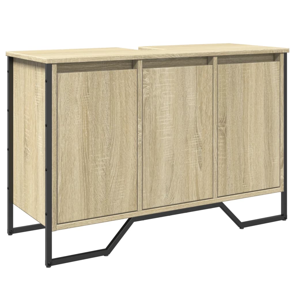 Mobile Lavabo Bagno Rovere Sonoma 91x35x60 cm in Truciolato | homemem39