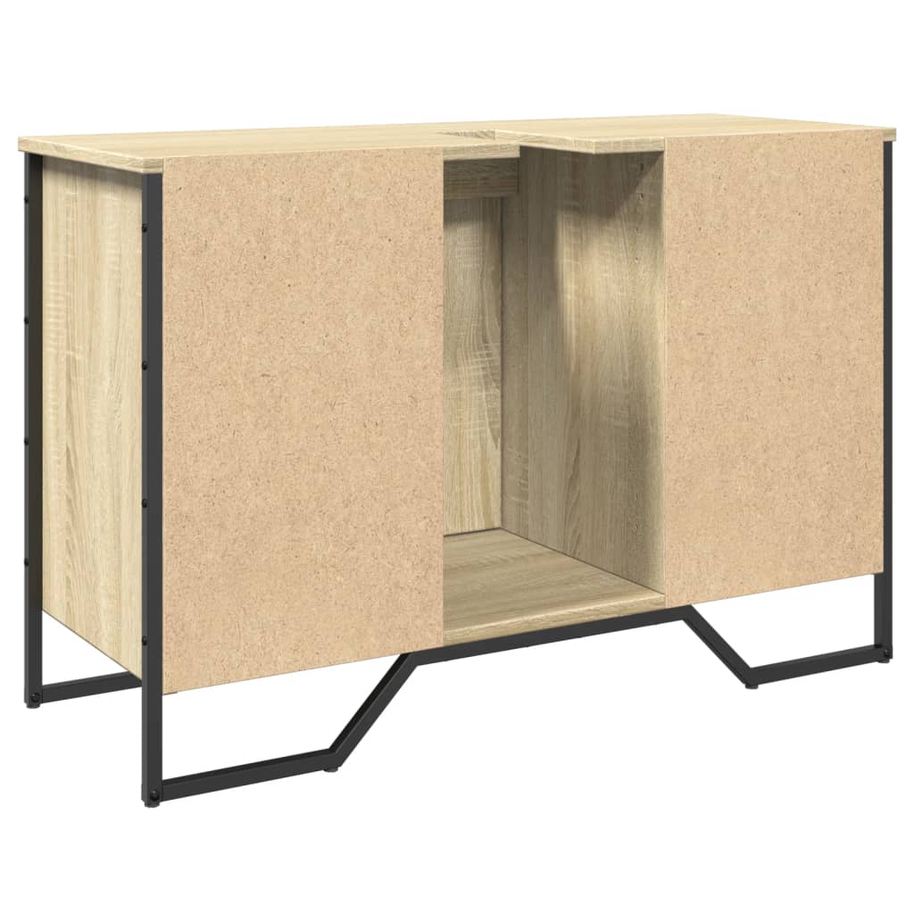 Mobile Lavabo Bagno Rovere Sonoma 91x35x60 cm in Truciolato | homemem39
