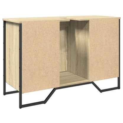 Mobile Lavabo Bagno Rovere Sonoma 91x35x60 cm in Truciolato | homemem39