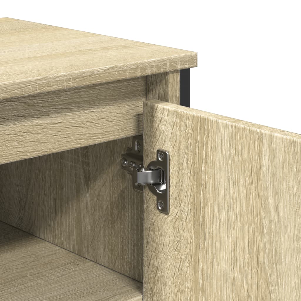 Mobile Lavabo Bagno Rovere Sonoma 91x35x60 cm in Truciolato | homemem39