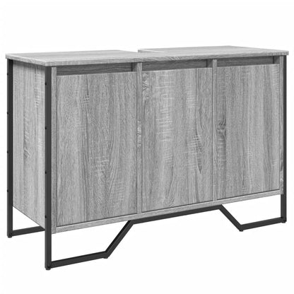 Mobile Lavabo Bagno Grigio Sonoma 91x35x60 cm in Truciolato | homemem39