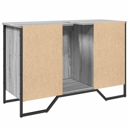 Mobile Lavabo Bagno Grigio Sonoma 91x35x60 cm in Truciolato | homemem39