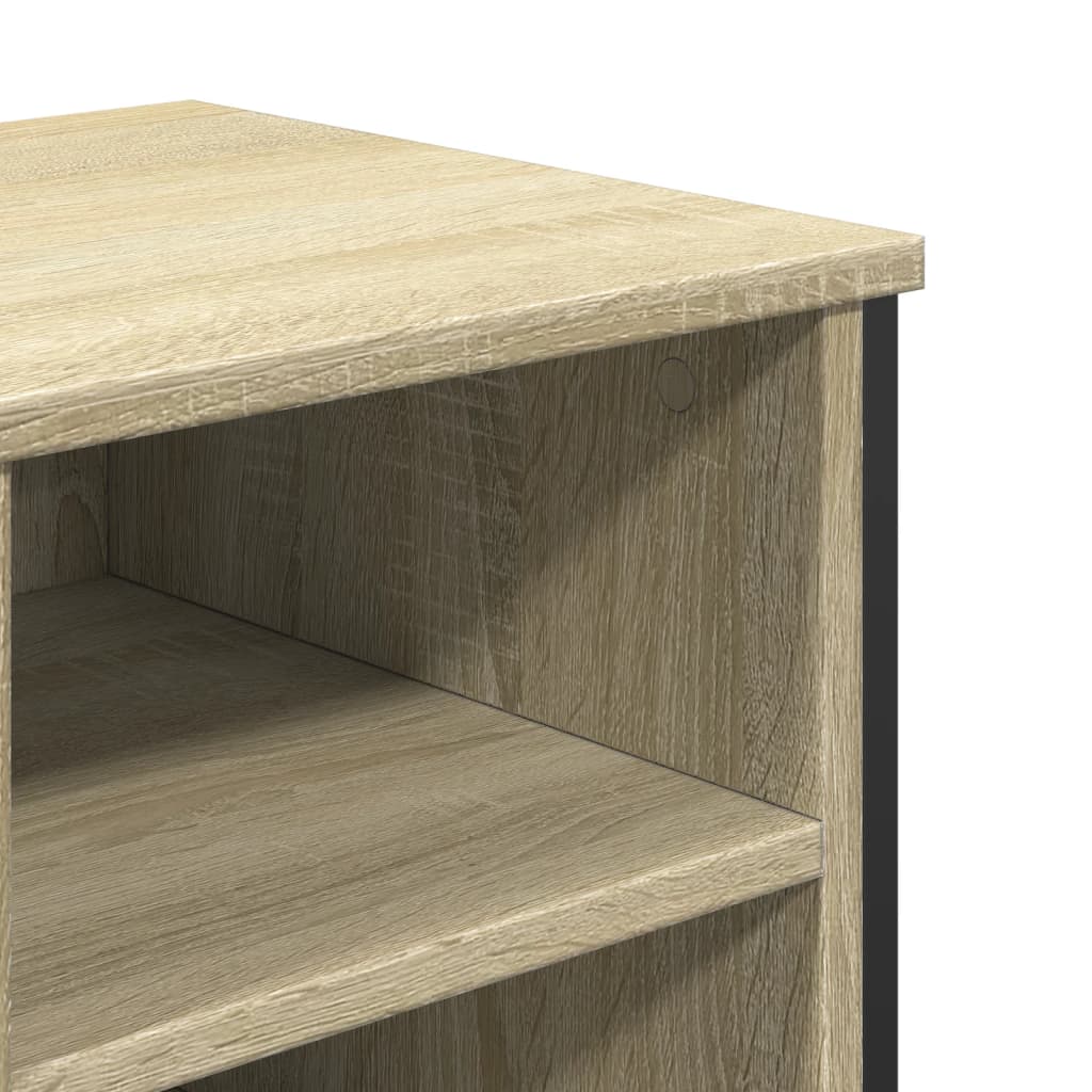 Mobile Lavabo Bagno Rovere Sonoma 91x35x60 cm in Truciolato | homemem39