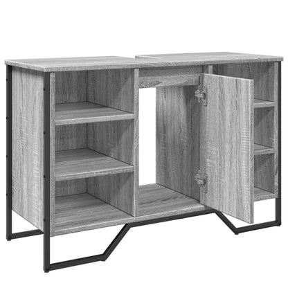 Mobile Lavabo Bagno Grigio Sonoma 91x35x60 cm in Truciolato | homemem39