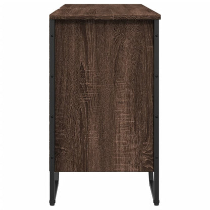 Mobile Lavabo Bagno Rovere Marrone 91x35x60cm in Truciolato | homemem39