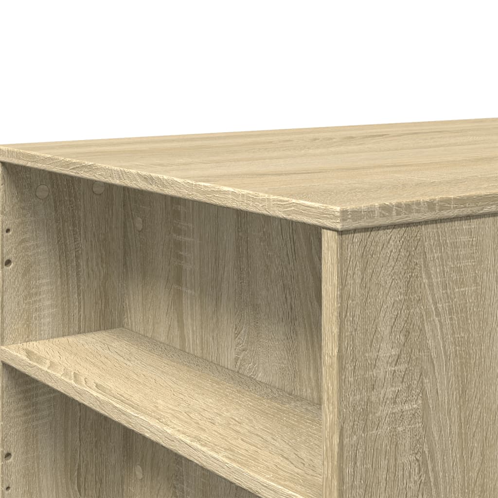 Tavolino da Salotto Rovere Sonoma 102x55x42cm Legno Multistrato | homemem39