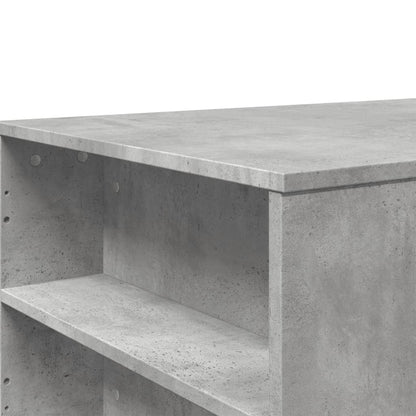 Tavolino Salotto Grigio Cemento 102x55x42 cm Legno Multistrato | homemem39