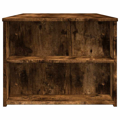 Tavolino da Salotto Rovere Fumo 102x55x42 cm Legno Multistrato | homemem39