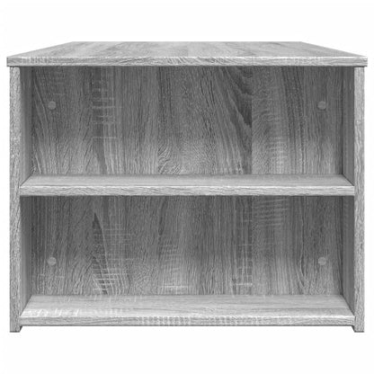 Tavolino da Salotto Grigio Sonoma 102x55x42cm Legno Multistrato