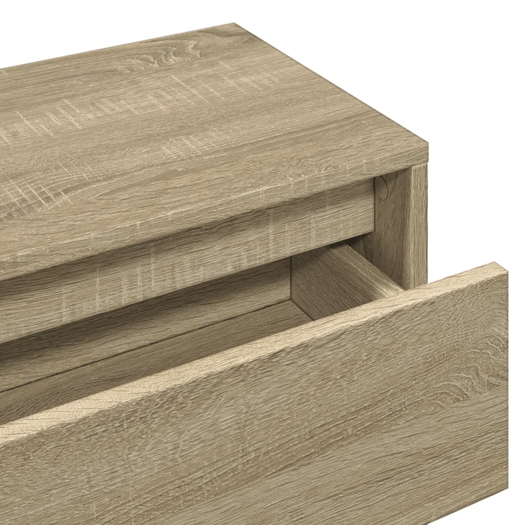 Set Mobili da Ingresso 4 pz Rovere Sonoma in Legno Multistrato | homemem39