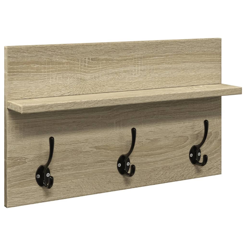 Set Mobili da Ingresso 4 pz Rovere Sonoma in Legno Multistrato | homemem39