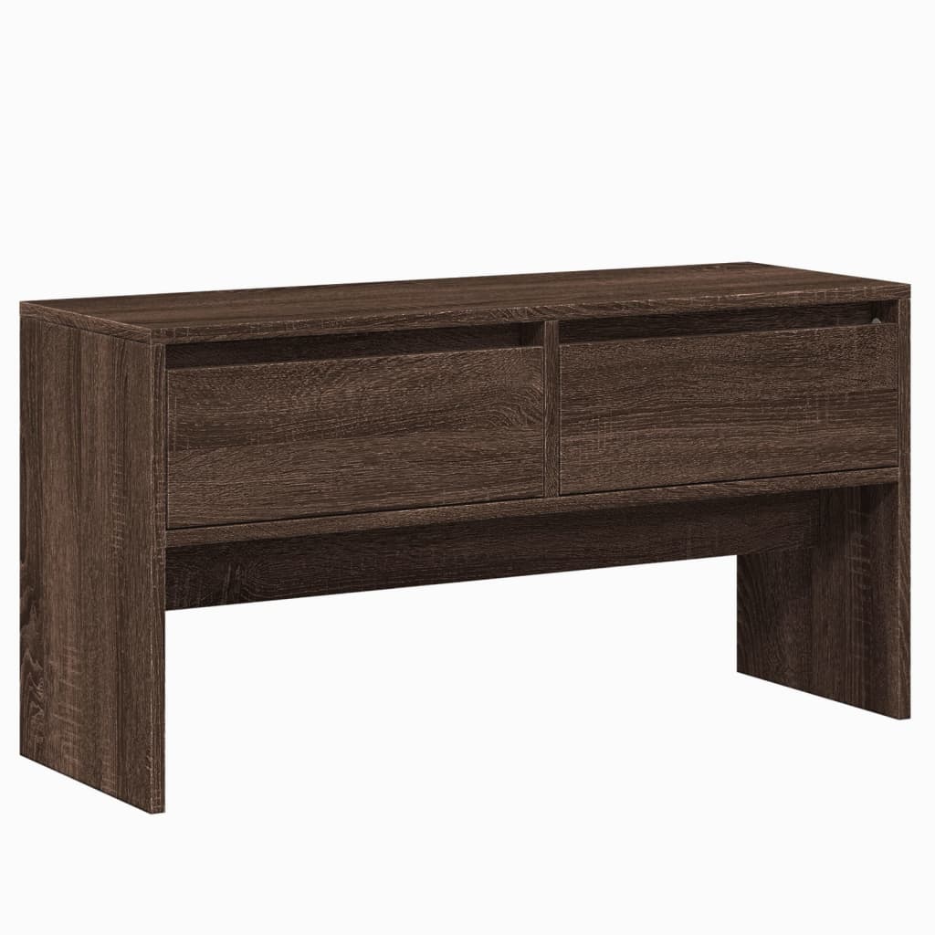 Set Mobili da Ingresso 4 pz Rovere Marrone in Legno Multistrato | homemem39