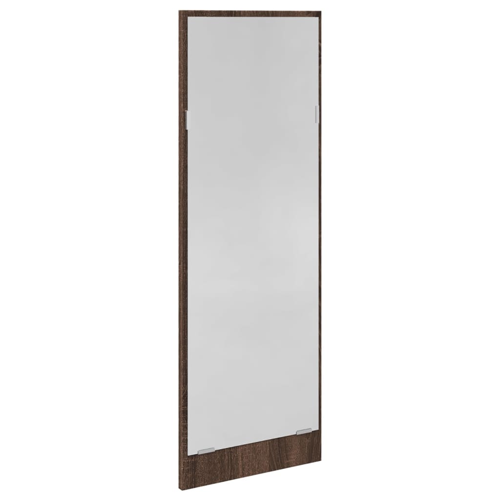 Set Mobili da Ingresso 4 pz Rovere Marrone in Legno Multistrato | homemem39