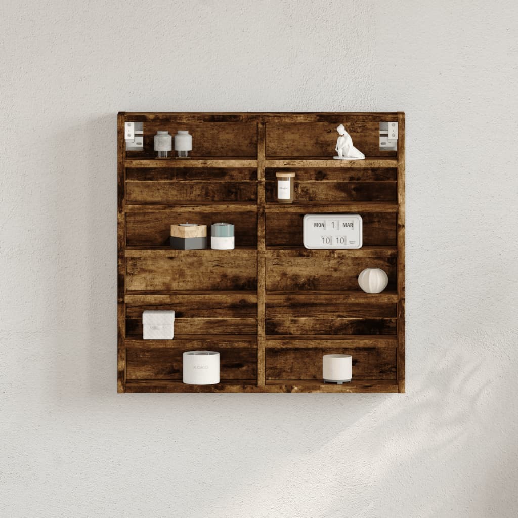 Armadietto Vetrina legno multistrato