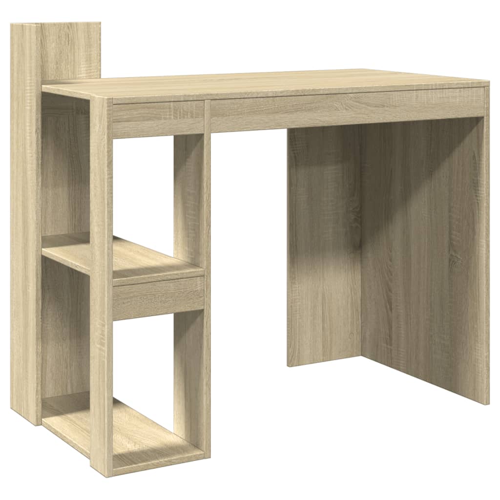 Scrivania Rovere Sonoma 103,5x56,5x94 cm in Legno Multistrato - homemem39