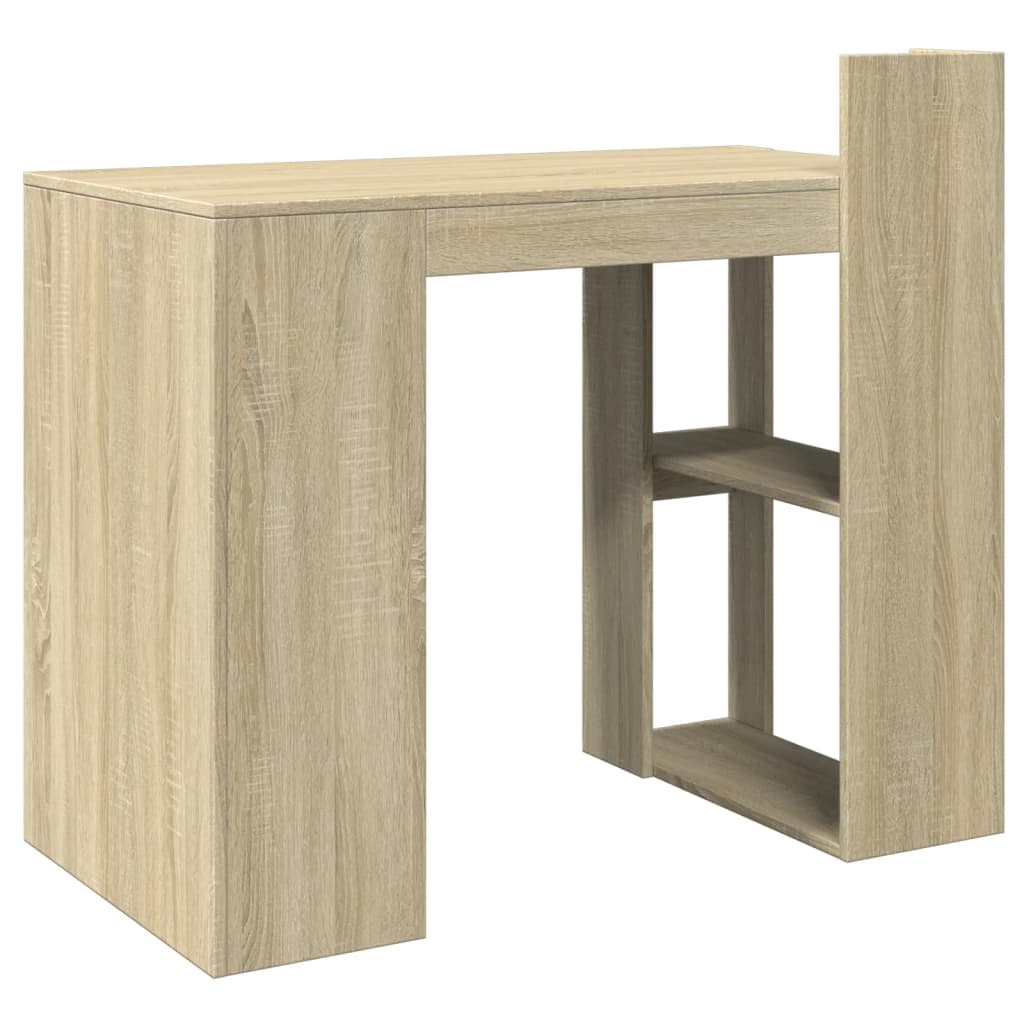 Scrivania Rovere Sonoma 103,5x56,5x94 cm in Legno Multistrato - homemem39