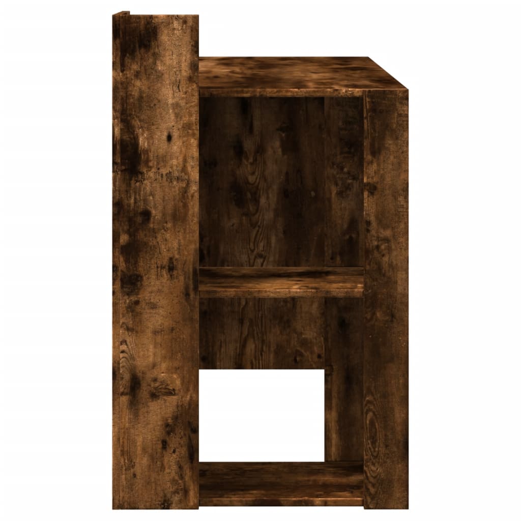 Scrivania Ufficio Rovere Fumo 103,5x56,5x94cm Legno Multistrato - homemem39