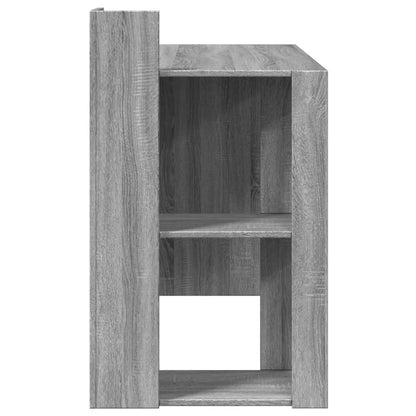 Scrivania Grigio Sonoma 103,5x56,5x94 cm in Legno Multistrato - homemem39