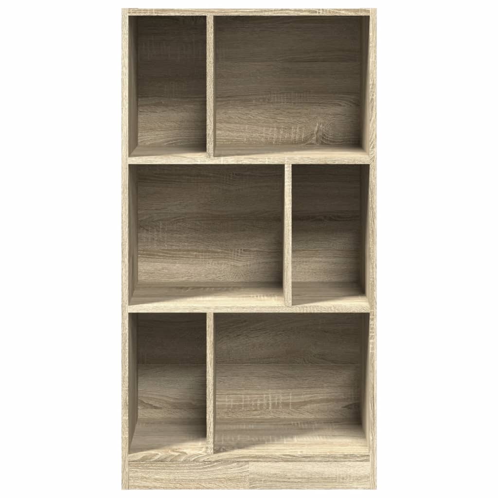 Libreria Rovere Sonoma 57x28,5x107,5 cm in Legno Multistrato