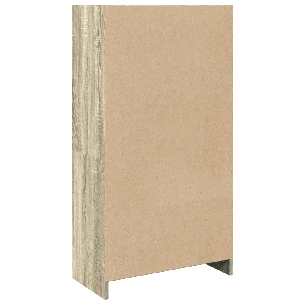 Libreria Rovere Sonoma 57x28,5x107,5 cm in Legno Multistrato