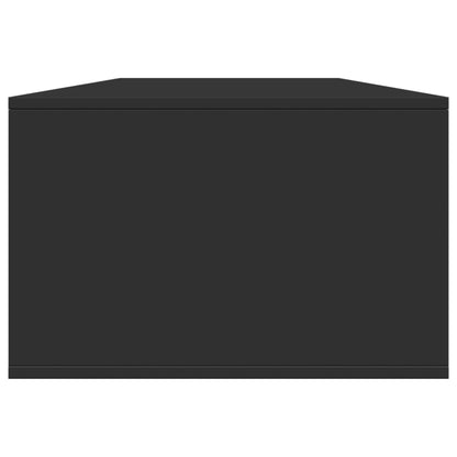 Tavolino da Salotto Nero 102x55x35 cm in Legno Multistrato | homemem39