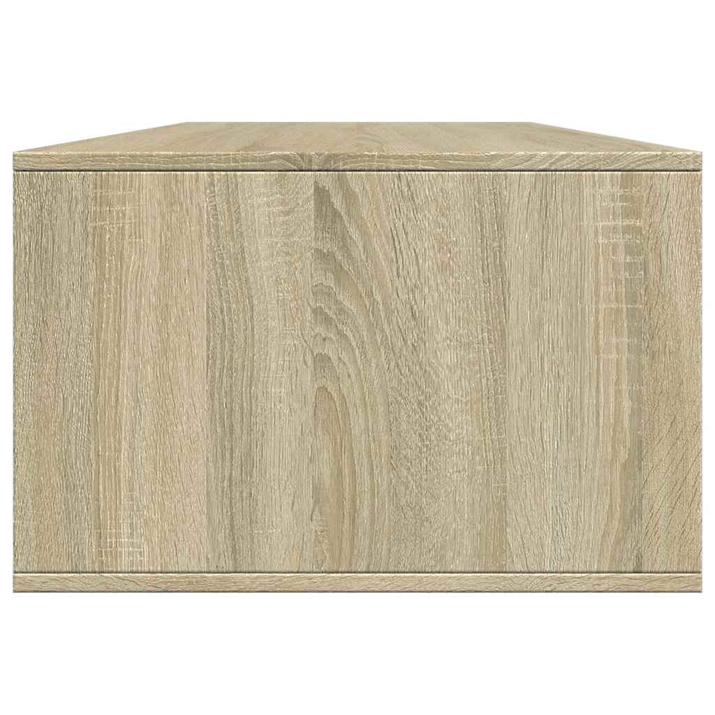 Tavolino Salotto Rovere Sonoma 102x55x35cm in Legno Multistrato | homemem39
