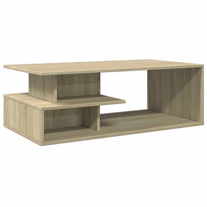 Tavolino Salotto Rovere Sonoma 102x55x35cm in Legno Multistrato | homemem39