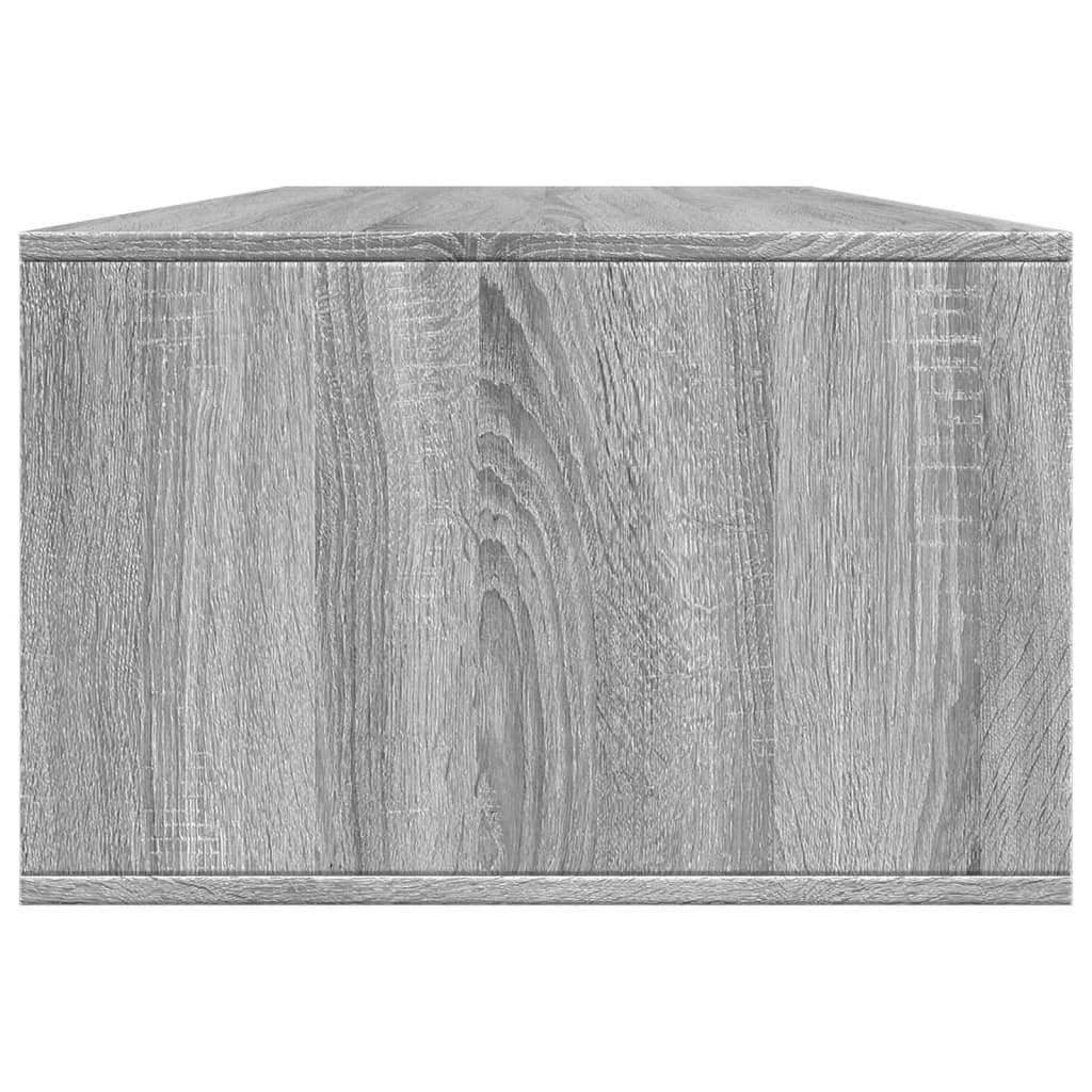 Tavolino da Salotto Grigio Sonoma 102x55x35cm Legno Multistrato | homemem39