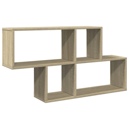 Scaffale a Parete Rovere Sonoma 100x20x53cm Legno Multistrato | homemem39