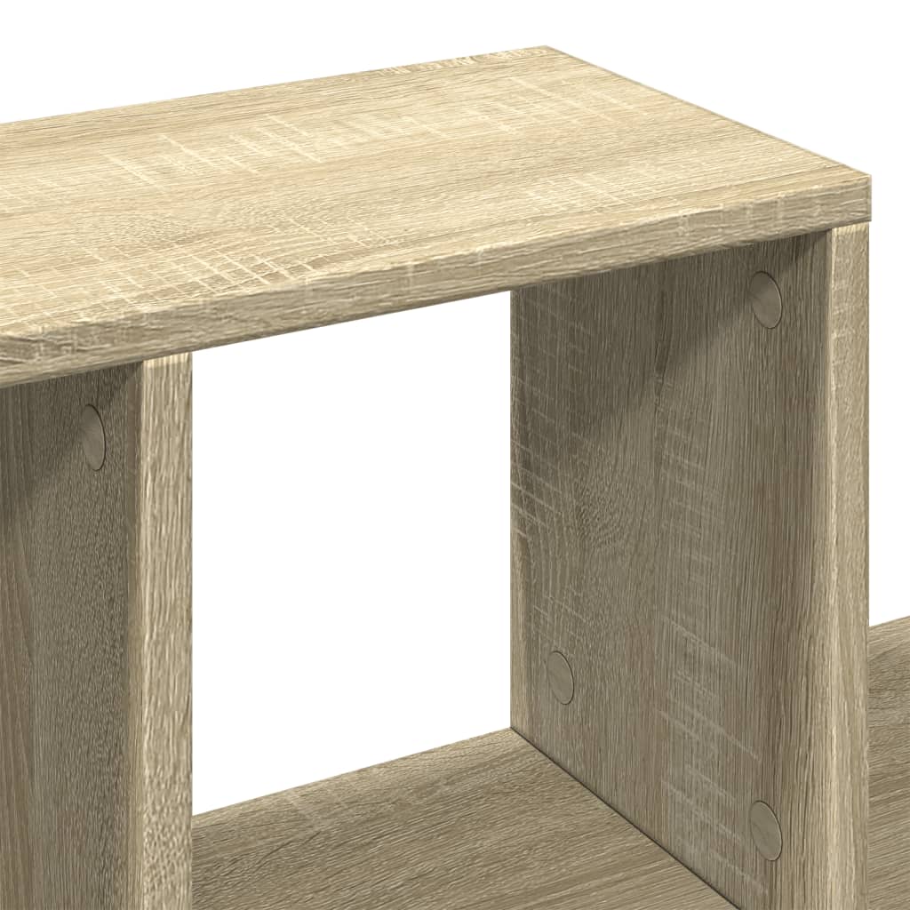Scaffale a Parete Rovere Sonoma 100x20x53cm Legno Multistrato | homemem39