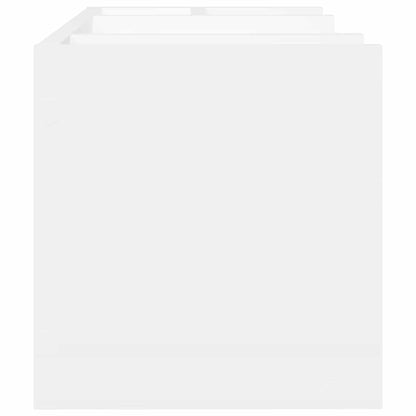 Organizer da Scrivania Bianco 44,5x24x25 cm Legno Multistrato | homemem39