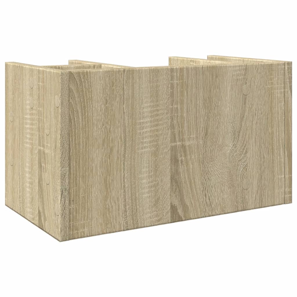 Organizer Scrivania Rovere Sonoma 44,5x24x25 Legno Multistrato | homemem39