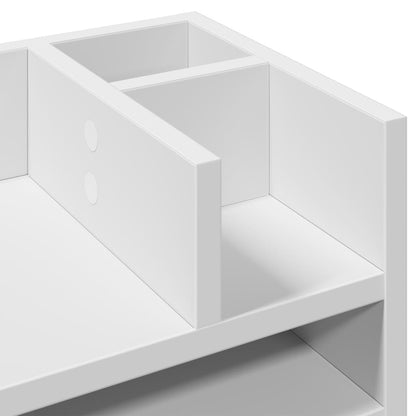Organizer Scrivania Grigio Cemento 44,5x24x25 Legno Multistrato | homemem39