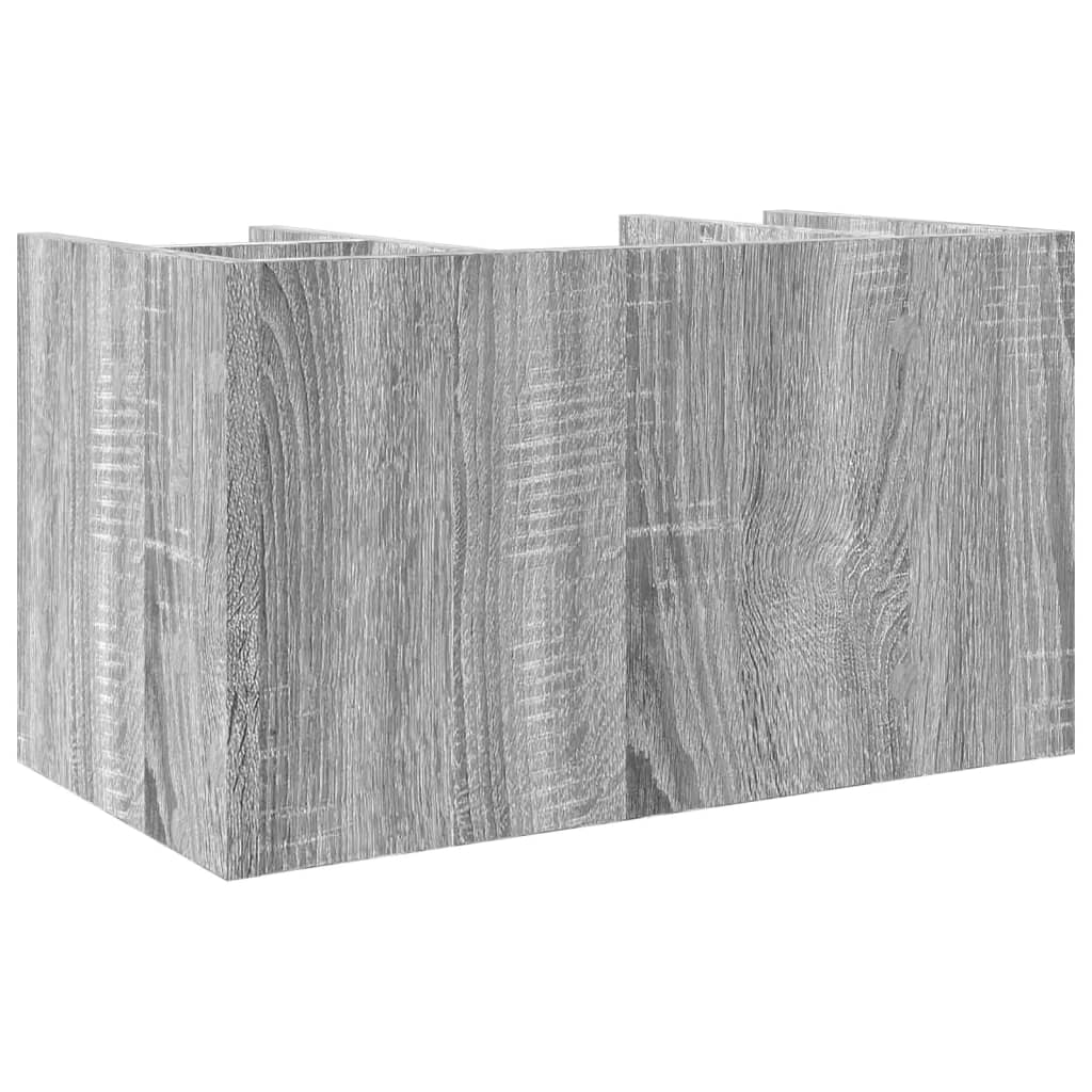 Organizer Scrivania Grigio Sonoma 44,5x24x25 Legno Multistrato | homemem39