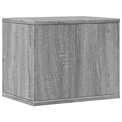 Organizer Scrivania Grigio Sonoma 36x26x29,5 Legno Multistrato