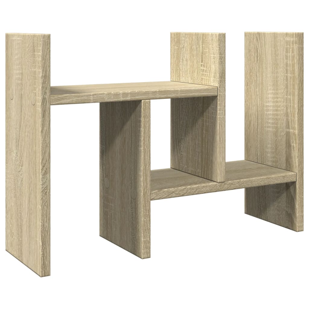 Organizer Scrivania Rovere Sonoma 34,5x15,5x35,5 cm Multistrato | homemem39